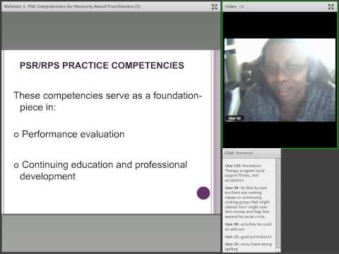 Webinar 3: BC PSR AP: Competencies of Practice for Canadian PSR Practitioners