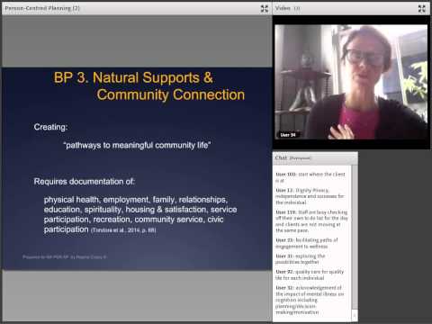Webinar 4: BC PSR AP: Applying Recovery-Based Services Through Person-Centred Planning (PCP)