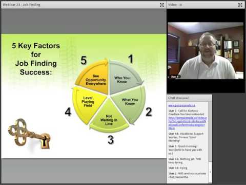 Webinar 23: BC PSR AP: Employment Series 2.1 – Helping People Get and Keep Jobs