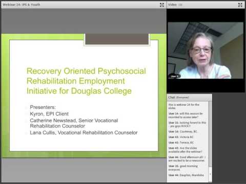 Webinar 24: Employment Series 2.2 – IPS: Employment for Young Adults with MHSU Challenges
