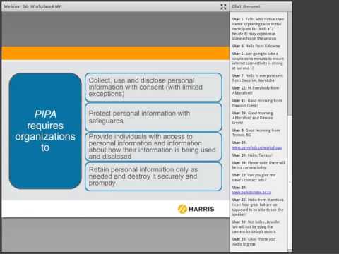 Webinar 26: Employment Series 2.4 – Workplace Law & Mental Health