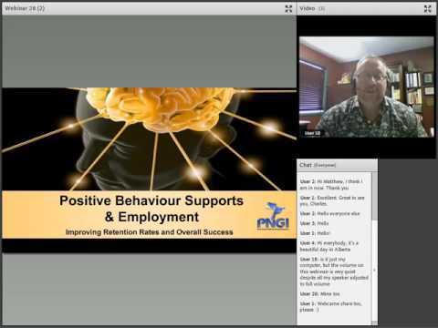 Webinar 28: Employment Series 2.5 – Positive Behaviour Supports & Employment