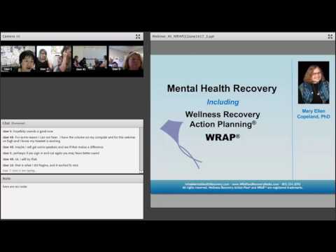 Webinar 43 Wellness Recovery Action Plans Session 1